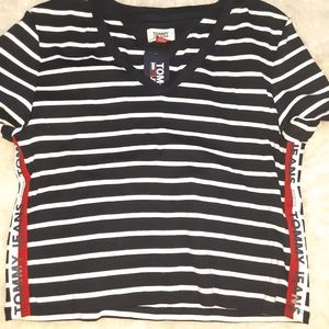 Tommy Hilfiger, Crop top, Navy Blue